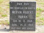 HORAK Mervin Robert 1968-1968