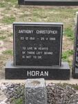 HORAN Anthony Christopher 1941-1986