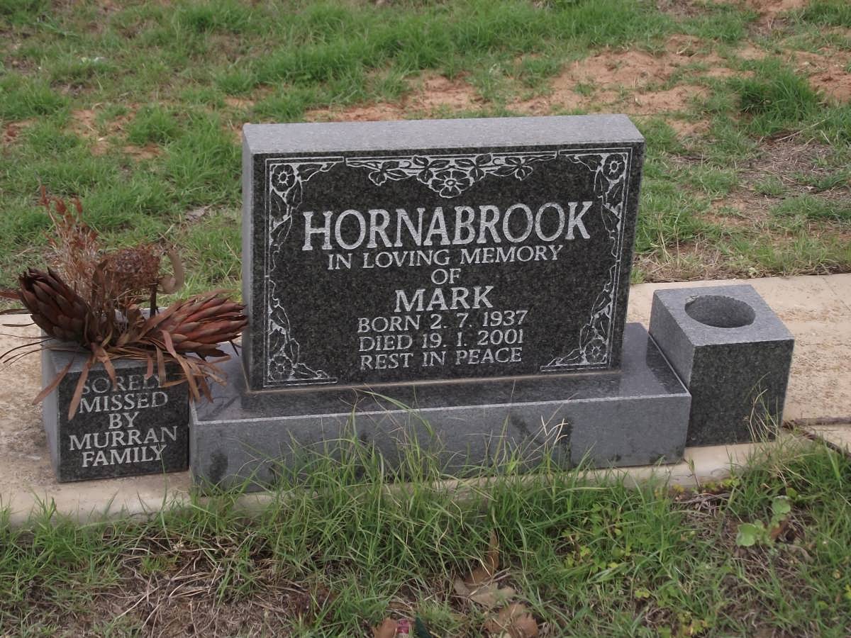 HORNABROOK Mark 1937-2001