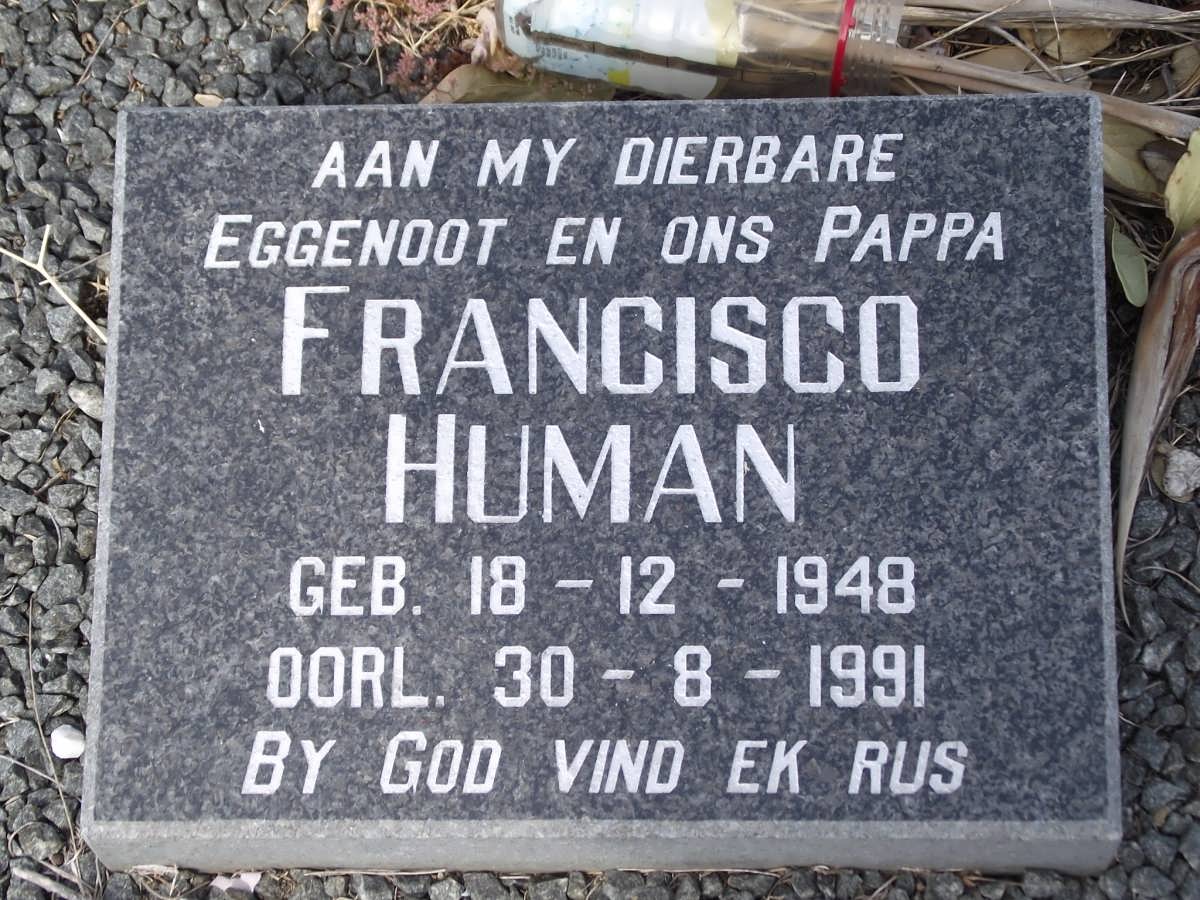 HUMAN Francisco 1948-1991