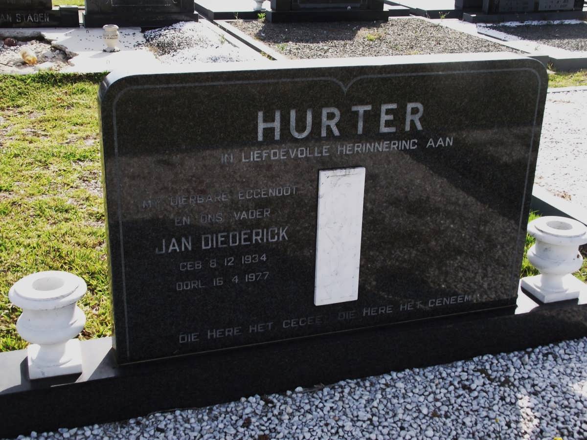 HURTER Jan Diederick 1934-1977