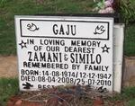 GAJU Zamani 1974-2008 :: GAJU Simolo 1947-2010