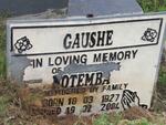 GAUSHE Notemba 1927-2004