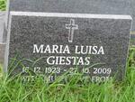 GIESTAS Maria Luisa 1923-2009