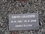 GILLESPIE David 1918-2008