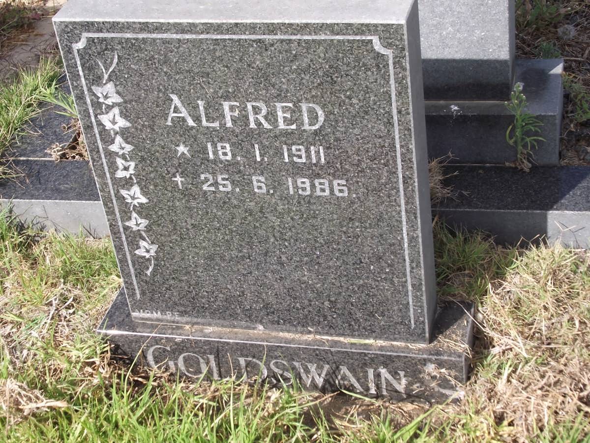 GOLDSWAIN Alfred 1911-1986