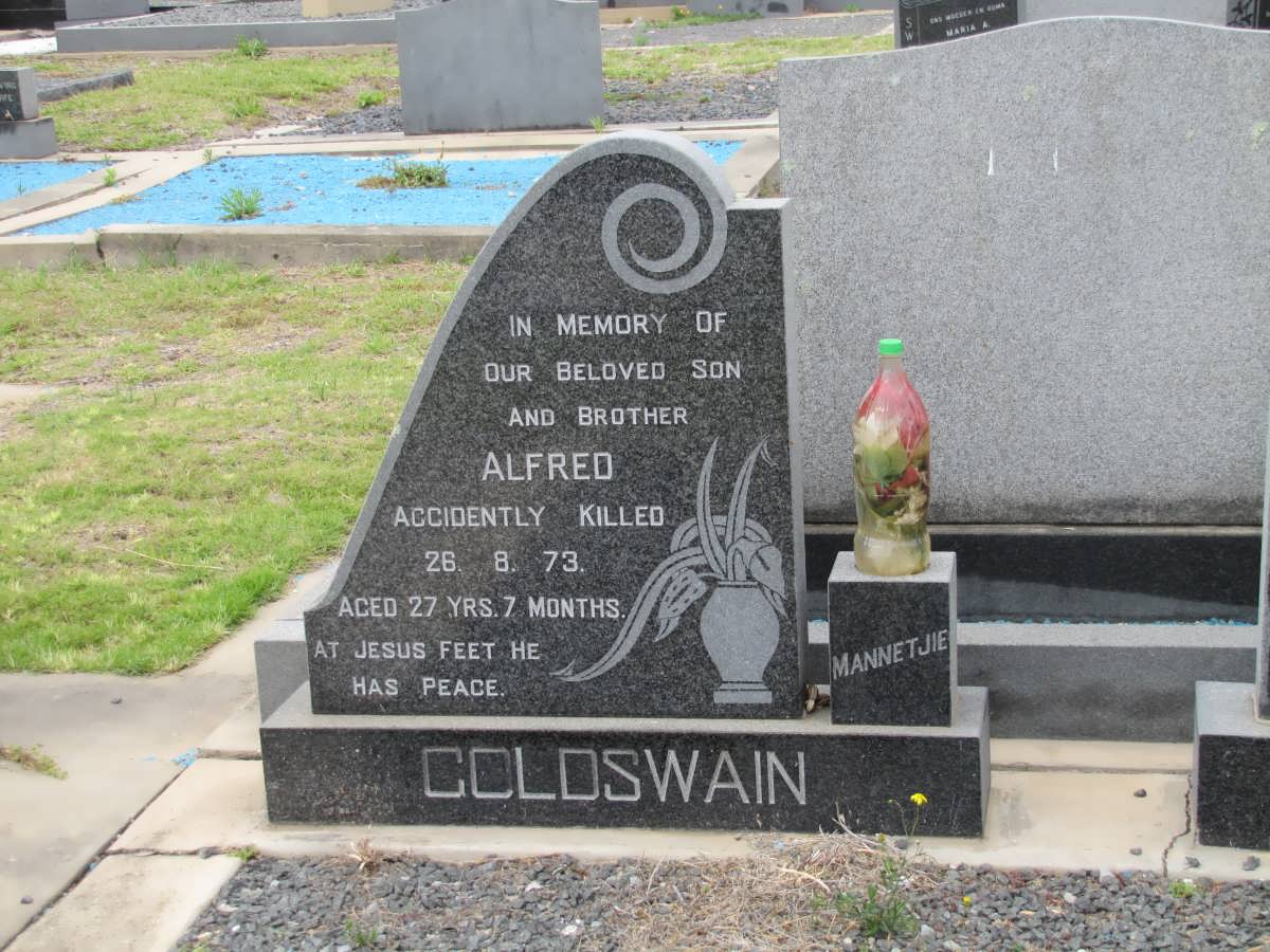 GOLDSWAIN Alfred Smith 1946-1973