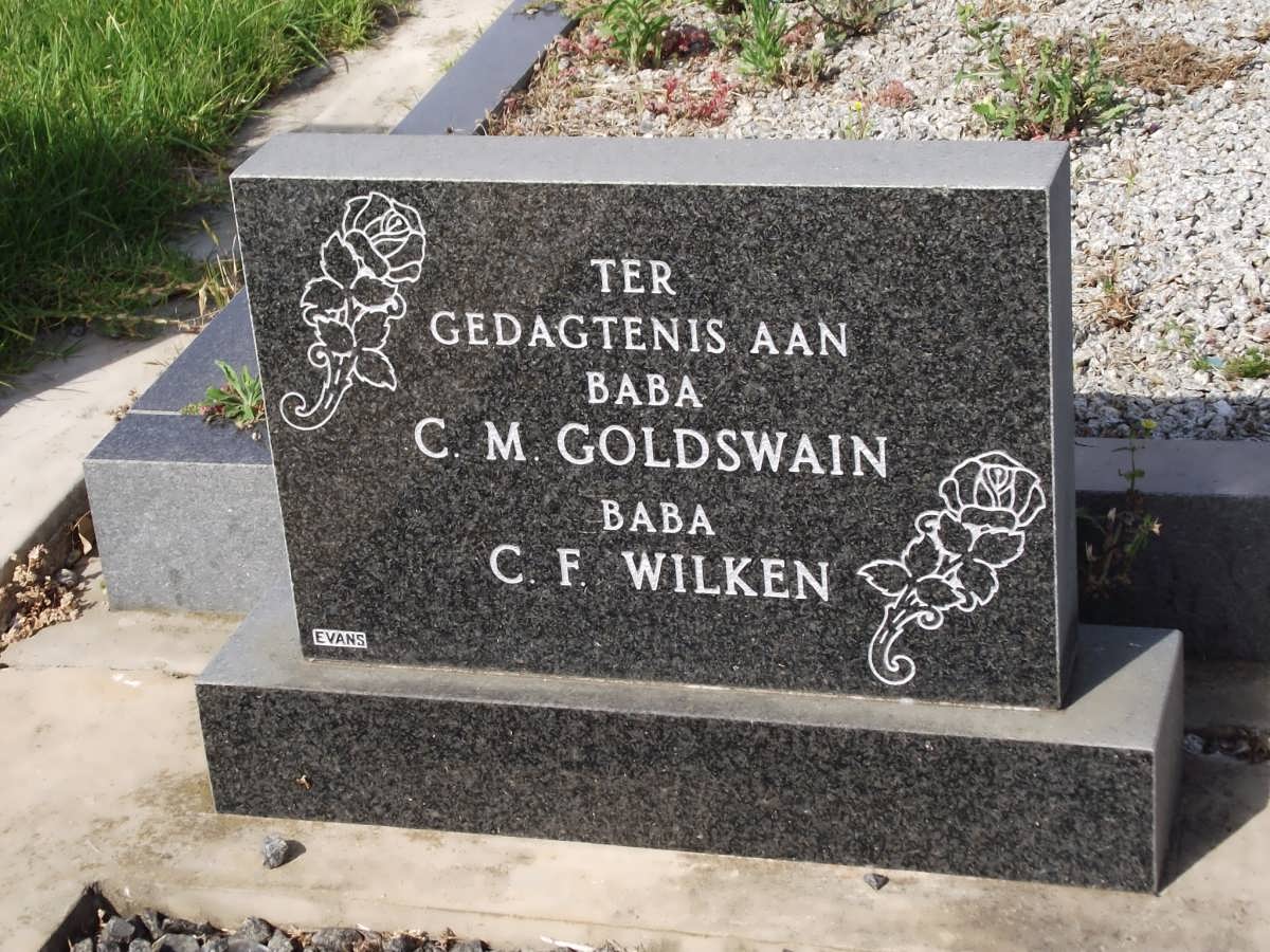 GOLDSWAIN C.M. 1982-1982  :: WILKEN C.F. 1983-1983