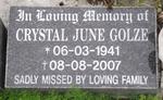 GOLZE Crystal June 1941-2007