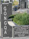 GONGQA Nokwakha Mirriam 1947-2009