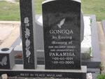 GONGQA Pakamisa 1931-2003