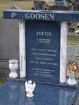 GOOSEN Toetie 1945-1996