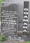 GQAMANA Lulama Cynthia 1967-2009