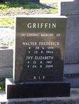 GRIFFIN Walter Frederick 1918-1984 & Ivy Elizabeth 1917-2009