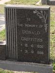 GRIFFITHS Donald 1932-1966