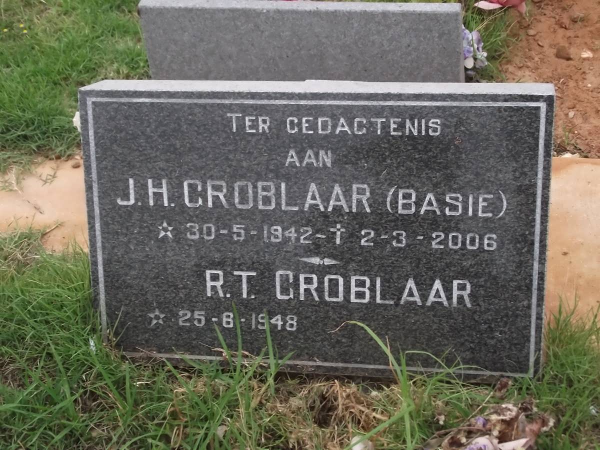 GROBLAAR J.H. 1942-2006 & R.T. 1948-