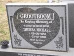 GROOTBOOM Themba Michael 1953-1998