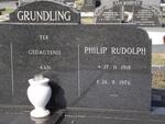 GRUNDLING Philip Rudolph 1918-1976