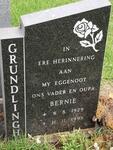 GRUNDLINGH Bernie 1929-1998