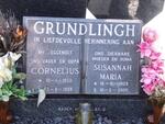GRUNDLINGH Cornelius 1930-1999 & Susannah Maria 1929-2005
