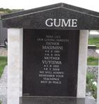 GUME Masimini 1910-1974 & Vuyiswa 1935-2008