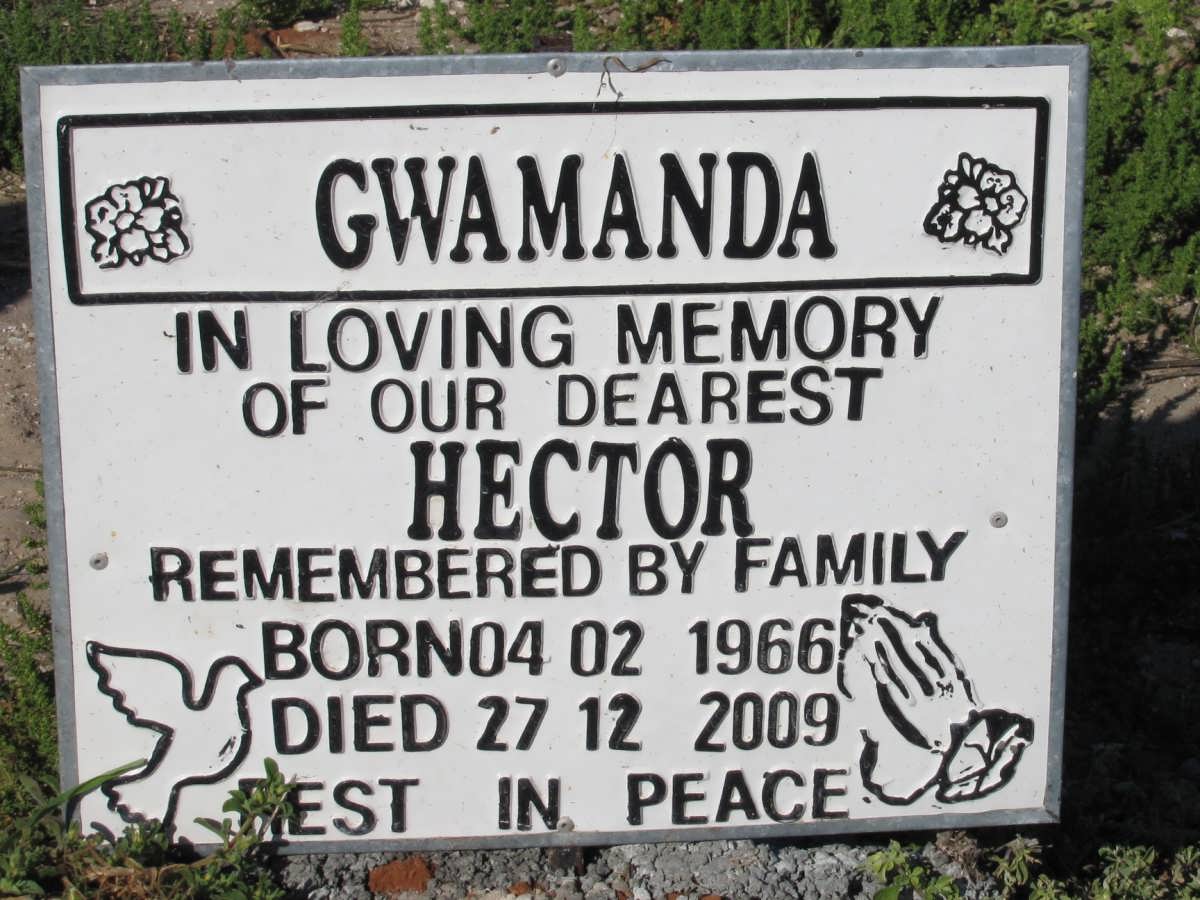 GWAMANDA Hector 1966-2009
