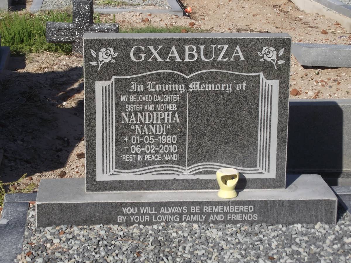 GXABUZA Nandipha 1980-2010