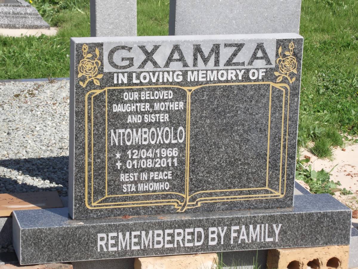 GXAMAZA Ntomboxolo 1966-2011