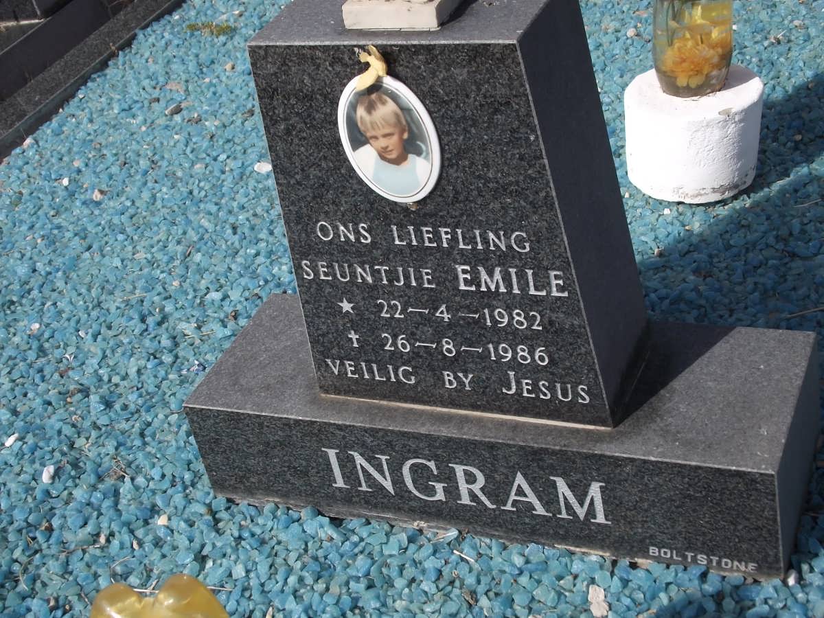 INGRAM Emile 1982-1986