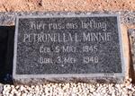 MINNIE Petronella L. 1945-1946