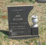 GEZANE John 1934-1991