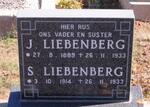 LIEBENBERG J. 1889-1933 :: LIEBENBERG S. 1914-1933