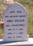 KRUGER Anna nee SWANEPOEL 1881-1916