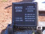 LEONARD Denise Ziska 1971-1998