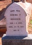 ROSSOUW Robina 1896-1931