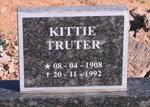 TRUTER Kittie 1908-1992