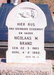 BRAND Nicolaas M. 1905-1962