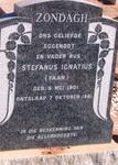 ZONDAGH Stefanus Ignatius 1901-1961