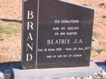BRAND Beatrix J.A. 1921-1977