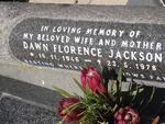 JACKSON Dawn Florence 1946-1978