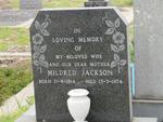 JACKSON Mildred 1914-1974
