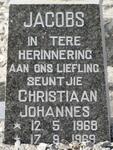 JACOBS Christiaan Johannes 1968-1969