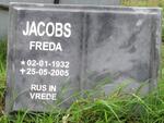 JACOBS Freda 1932-2005