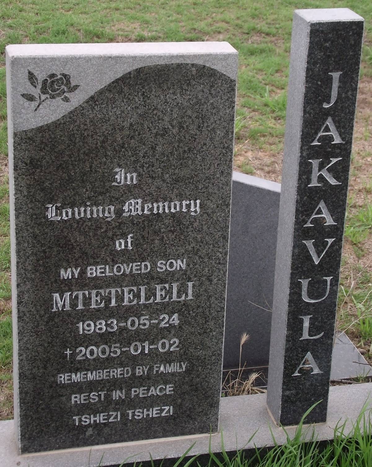 JAKAVULA Mteteleli 1983-2005
