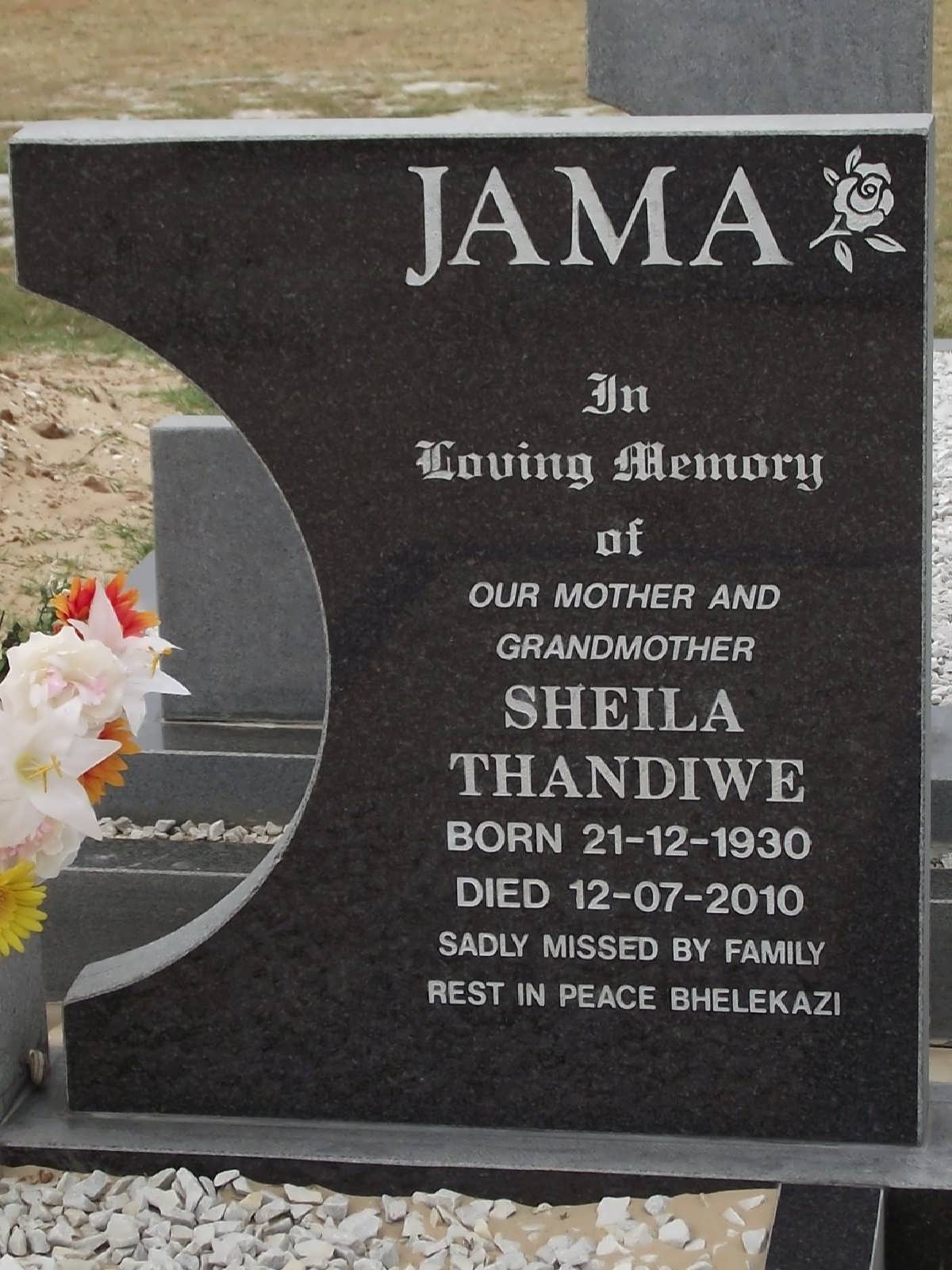 JAMA Sheila Thandiwe 1930-2010