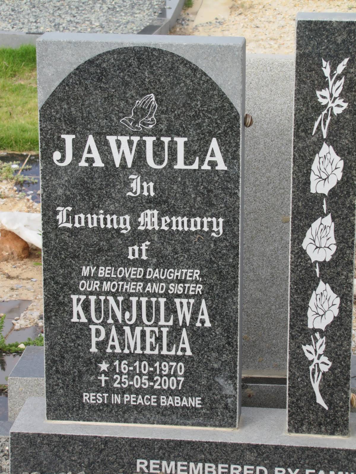 JAWULA Kunjulwa Pamela 1970-2007