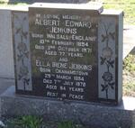 JENKINS Albert Edward 1894-1971 & Ella Irene 1894-1978