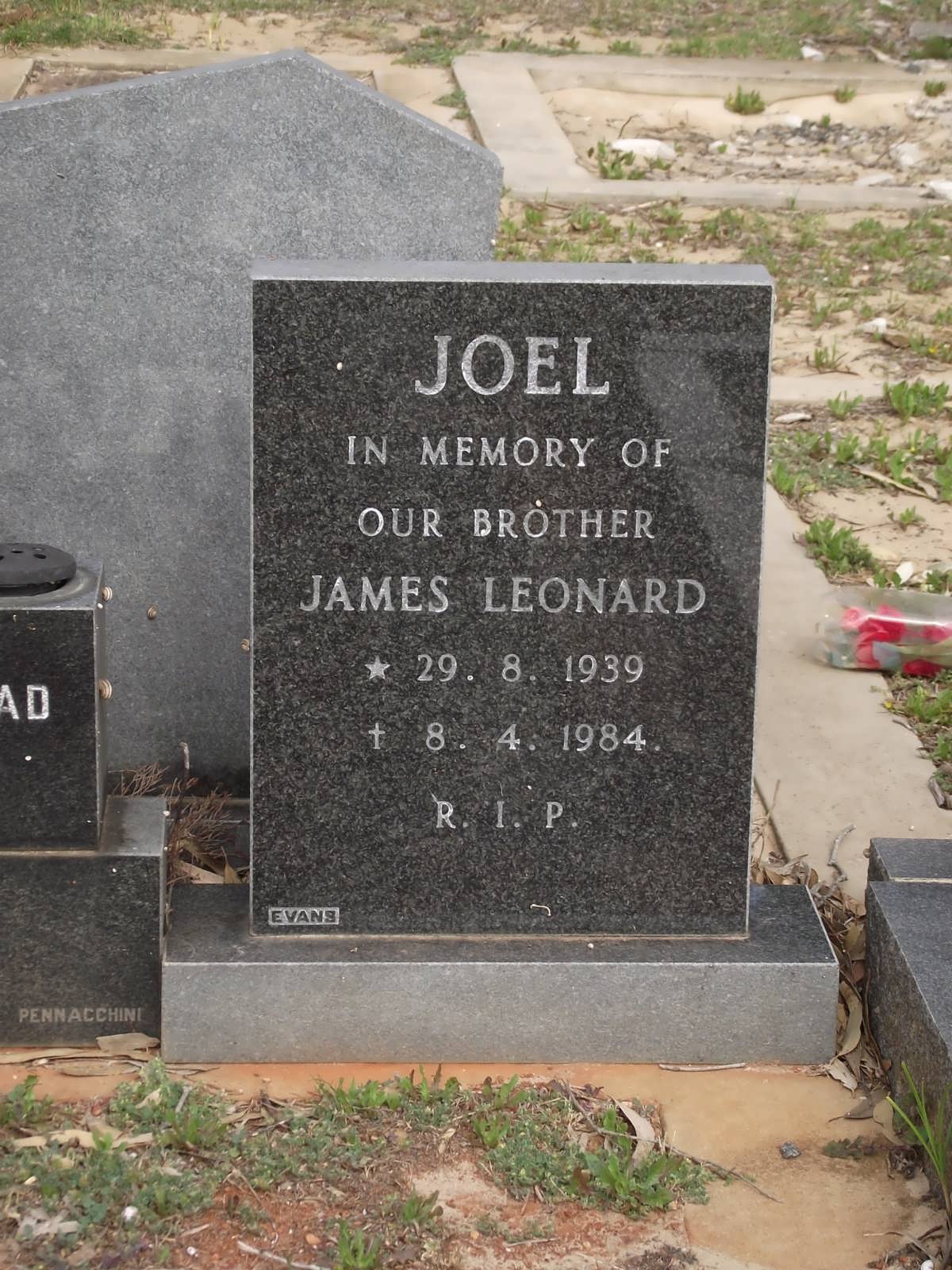 JOEL James Leonard 1939-1984