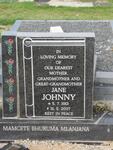 JOHNNY Jane 1913-2007