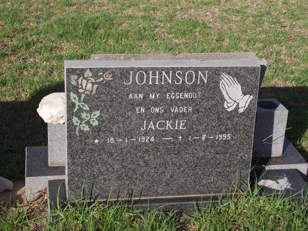 JOHNSON Jackie 1924-1995